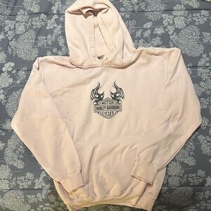 Harley-Davidson Light Pink Hoodie for women